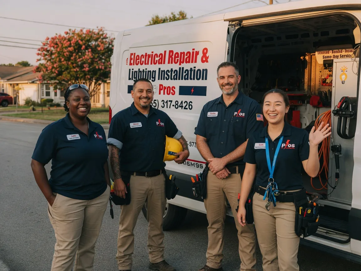 Licensed Electrician company in Briggs, TX